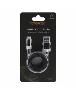 Sbox IPH7-B USB 2.0 8 Pin black-foto3