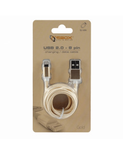 Sbox USB 2.0 8 Pin IPH7-G gold-foto3