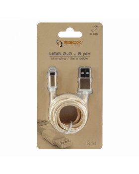 Sbox USB 2.0 8 Pin IPH7-G gold-foto3