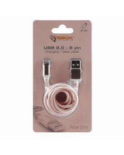 Sbox USB 2.0 8 Pin IPH7-RG rose gold-foto3
