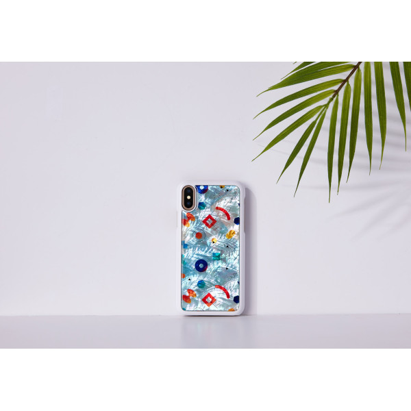 iKins SmartPhone case iPhone XS/S poppin rock white Mobiili ümbrised