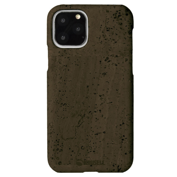 Krusell Birka Cover Apple iPhone 11 Pro Max dark brown Mobiili ümbrised