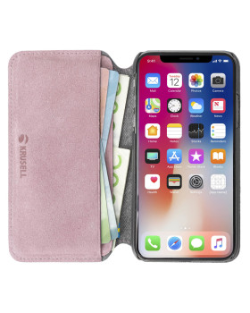 Krusell Broby 4 Card SlimWallet Apple iPhone XS Max pink-foto3