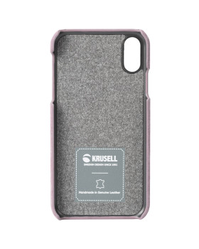 Krusell Broby Cover Apple iPhone XS rose-foto3