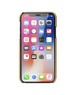 Krusell Broby Cover Apple iPhone XS cognac-foto3