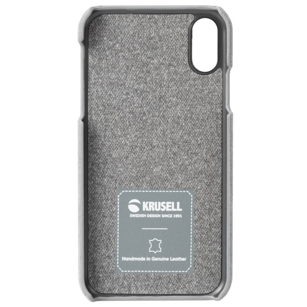 Krusell Broby Cover Apple iPhone XR light grey Mobiili ümbrised
