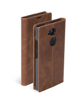 Krusell Sunne 2 Card Foliowallet Sony Xperia L2 vintage cognac-foto3