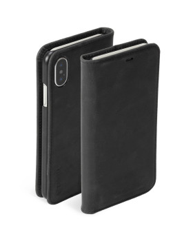 Krusell Sunne 4 Card FolioWallet Apple iPhone XS Max vintage black-foto3