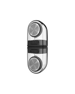 Devia Crystal Series TWS Speaker with Silicon Case (2pcs) Black-foto3