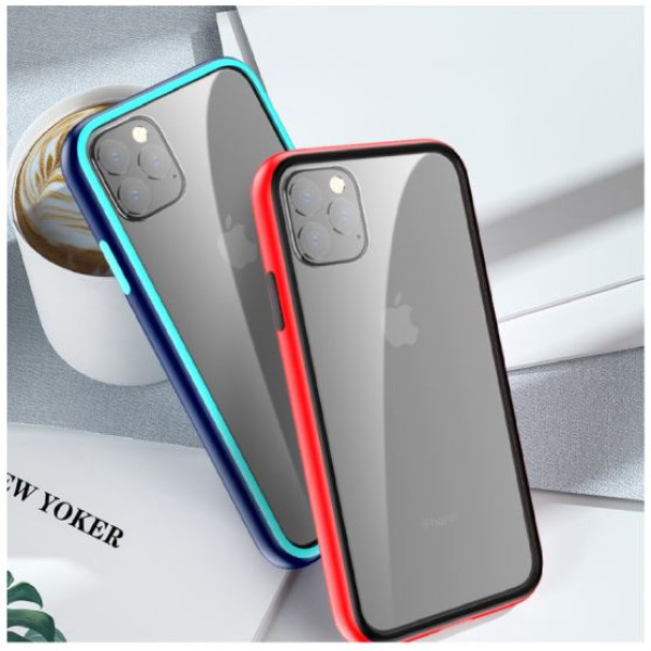 Comma Joy elegant anti-shock case iPhone 11 Pro Max black Mobiili ümbrised