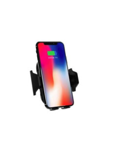 Devia Smart series Infrared sensor Wireless Charger Car Mount black-foto3