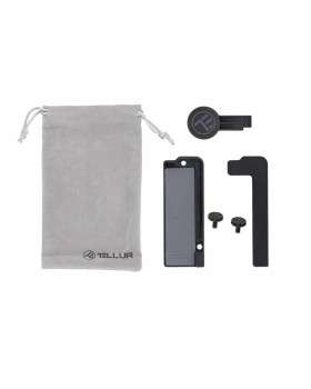 Tellur Phone Holder Magnetic, Laptop Display Mount, MDM, black-foto3