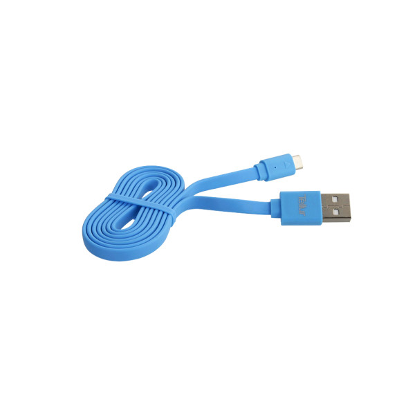 Tellur Data cable, USB to Micro USB, 1m blue Muu