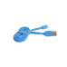 Tellur Data cable, USB to Micro USB, 1m blue Muu