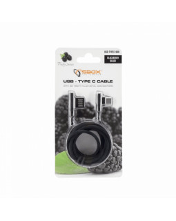 Sbox USB-C-90-B USB->Type C 90 M/M 1.5m Black-foto3