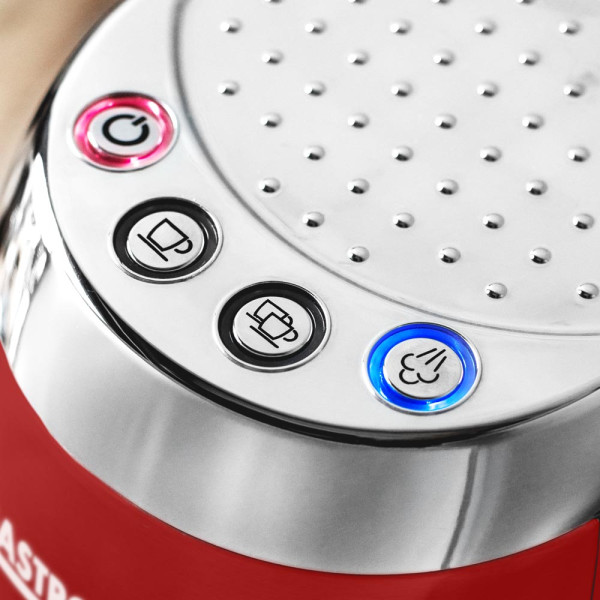 Gastroback 42719 Design Espresso Piccolo red