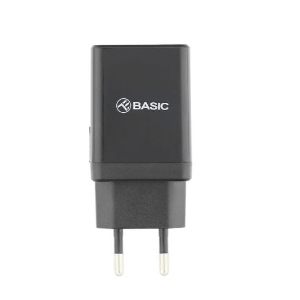 Tellur Basic Wall charger HC204 2xUSB, 2.4A, black Laadijad