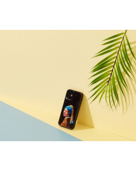 iKins case for Apple iPhone 12 mini girl with a pearl earring-foto3