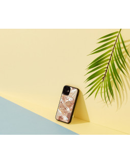 iKins case for Apple iPhone 12 mini pink marble-foto3