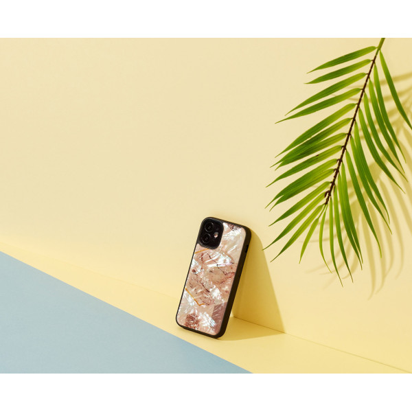 iKins case for Apple iPhone 12 mini pink marble Mobiili ümbrised