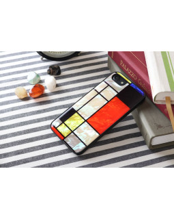 iKins case for Apple iPhone 8/7 mondrian black-foto3
