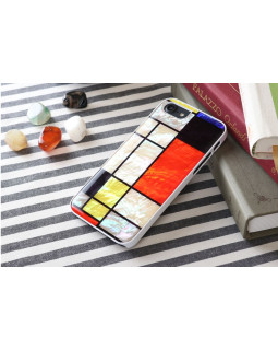 iKins case for Apple iPhone 8/7 mondrian white-foto3