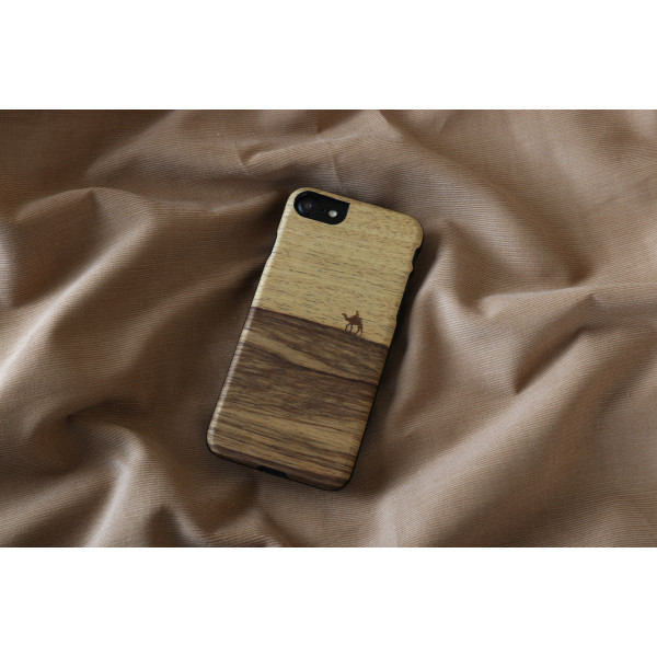 MAN&WOOD case for iPhone 7/8 terra black Mobiili ümbrised