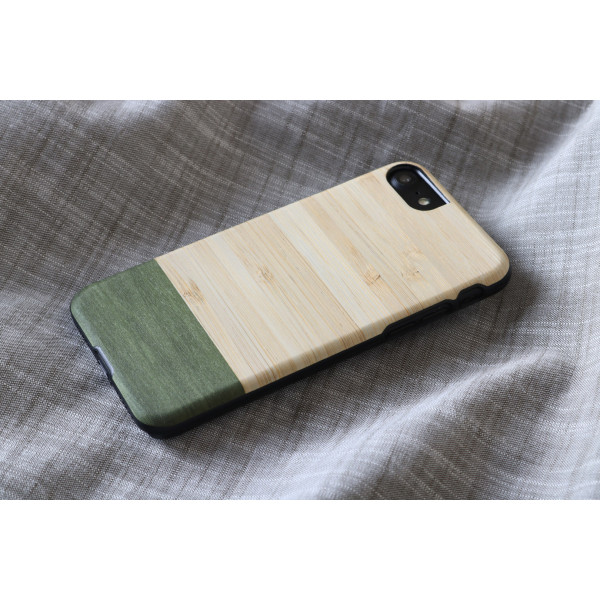 MAN&WOOD case for iPhone 7/8 bamboo forest black Mobiili ümbrised