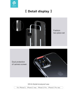 Devia Skyfall shockproof case iPhone 12 Pro Max white-foto3