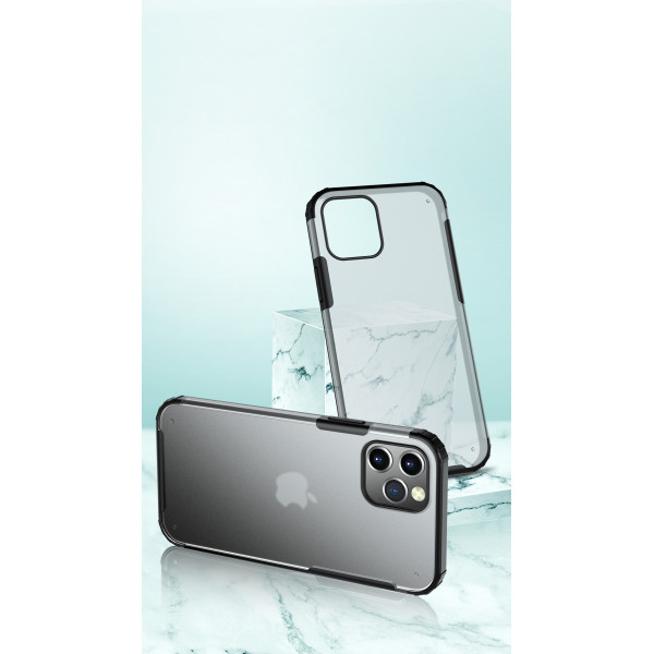 Devia Pioneer shockproof case iPhone 12 mini black Mobiili ümbrised