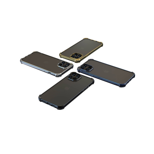 Devia Glitter shockproof soft case iPhone 12 mini gold Mobiili ümbrised