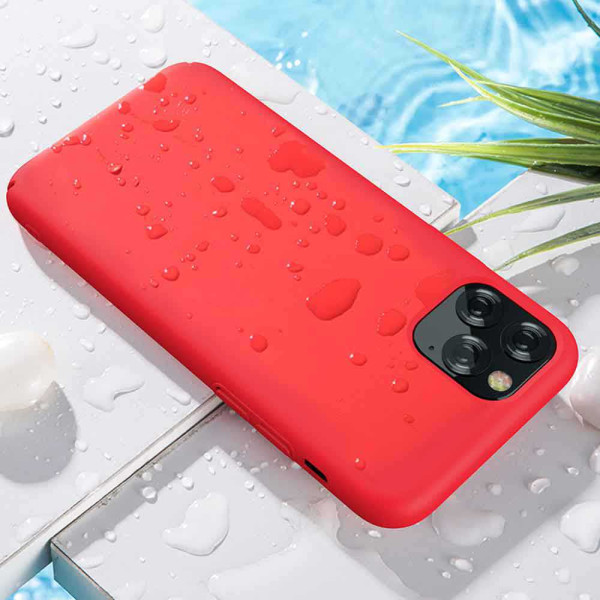 Devia Nature Series Silicone Case iPhone 12 Pro Max red Mobiili ümbrised