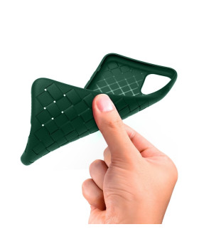 Devia Woven Pattern Design Soft Case iPhone 11 Pro Max green-foto3