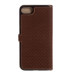 Tellur Book case Genuine Leather Cross for iPhone 7 brown Mobiili ümbrised