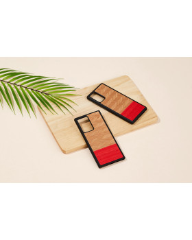 MAN&WOOD case for Galaxy Note 20 herringbone azalea black-foto3