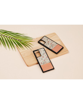 MAN&WOOD case for Galaxy Note 20 pink flower black-foto3