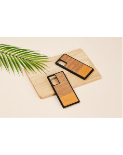 MAN&WOOD case for Galaxy Note 20 Ultra herringbone arancia black-foto3