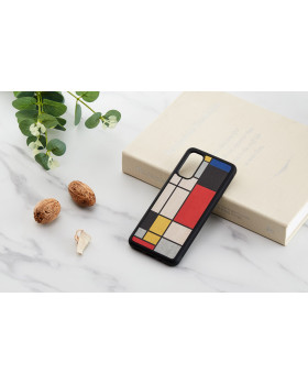 MAN&WOOD case for Galaxy S20 mondrian wood black-foto3