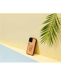 MAN&WOOD case for iPhone 12 mini cat with red fish-foto3