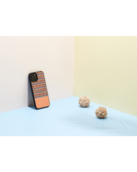 MAN&WOOD case for iPhone 12/12 Pro browny check black-foto3