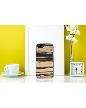 MAN&WOOD case for iPhone 7/8 white ebony black-foto3