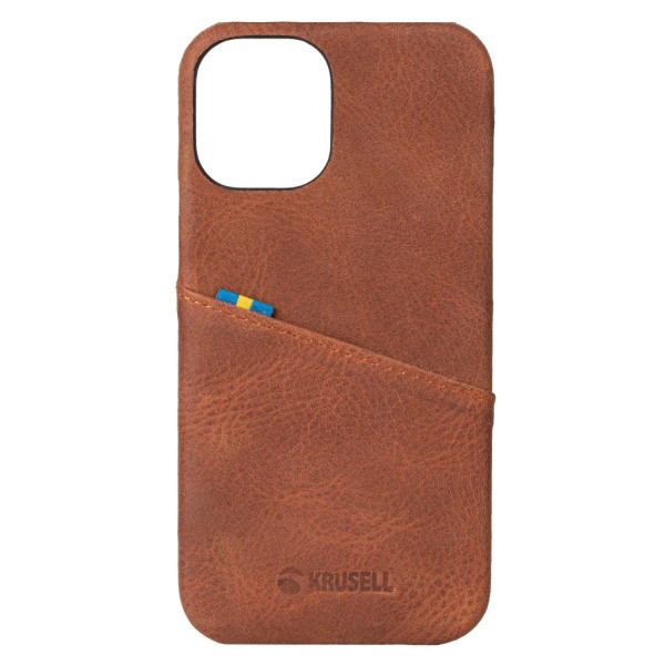 Krusell Sunne CardCover Apple iPhone 12 Pro Max vintage cognac (62176) Mobiili ümbrised