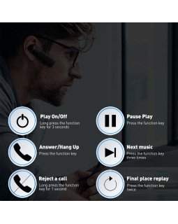 Tellur Bluetooth Headset Vox 40 black-foto3