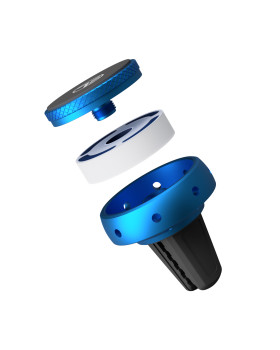 Tellur Fresh Dot Car Phone Holder Magnetic, Fragrance Kit Ocean, Air Vent Mount Blue-foto3