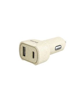 Tellur Green car charger, 36W, 6A (PD18W + QC3.0) cream-foto3