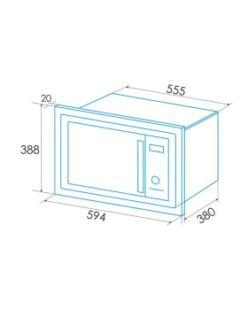 Edesa EMW-2530-IG BK-foto3