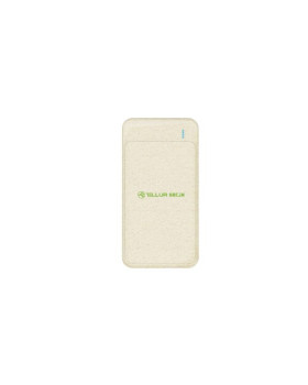 Tellur PD103 Green Power Bank 10000mAh, 2xQC3.0 + PD 18W cream-foto3
