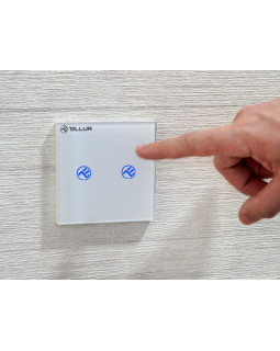 Tellur Smart WiFi switch, SS2N 2 port 1800W 10A-foto3