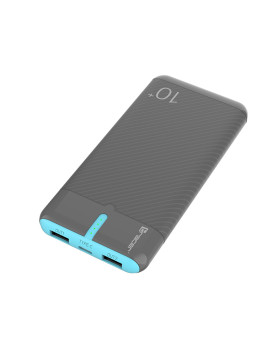 Tracer 47514 EnerGo 10000mAh Power Bank gray/blue-foto3