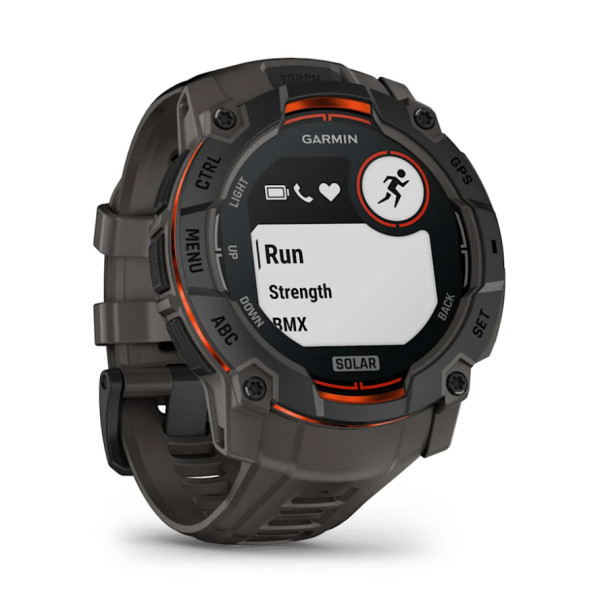 Garmin Instinct 3 50mm Solar Black Charcoal (010-02935-00)